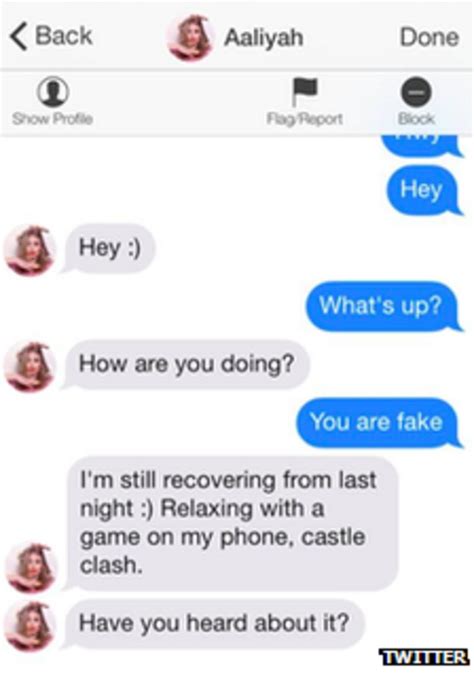 Tinder Accounts Spammed By Bots Masquerading As Singles Bbc News