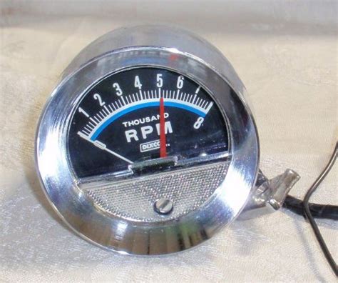 sell vintage  dixco   rpm tachometer bullet tach ratrod gasser
