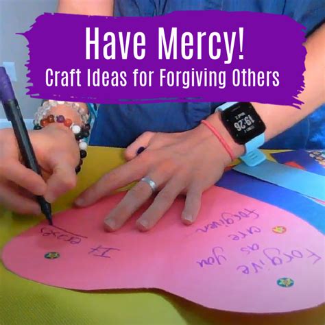 bible crafts  forgiveness  mercy ministry  children