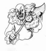 Clown Coloring Drawing Evil Wicked Rajz Jester Google Scary Pages Drawings Clowns Template Getdrawings Visit Choose Board Innen Hu Mentve sketch template