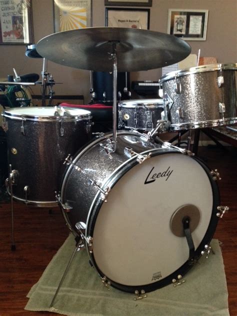 1958 leedy shelly manne outfit no 11 in gretsch finish