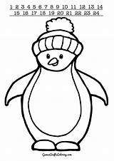 Penguin Penguins Hat Printable Print Coloring Printables Color Crafts sketch template