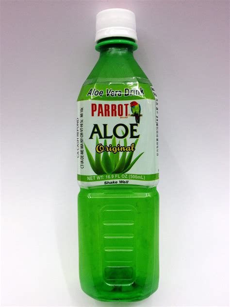 parrot aloe original juice soda pop shop