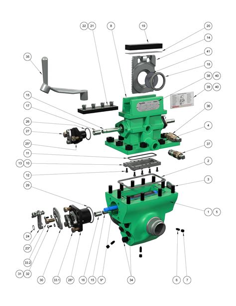 sureshot dual chamber exploded view parts list tmco