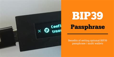 setting passphrase bip ledger nano bitcoin freedom massimo musumeci