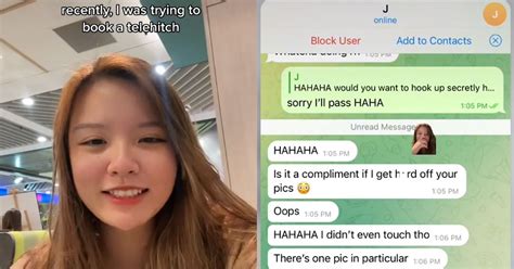 Woman In Spore Asked If She Wants To Hook Up After Requesting