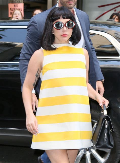 Lady Gaga Arriving At A Hotel In New York City May 2015