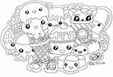 Coloring Food Pages Cute Kawaii Dong Fresh Mr sketch template