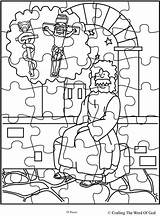 Nicodemus Jesus Coloring Activity Activities Sheets Puzzle Getcolorings Bible Sheet Sunday School Great Getdrawings Vbs Printable sketch template