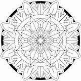 Colour Coloring Pages Mandala Monday Gentlemancrafter sketch template