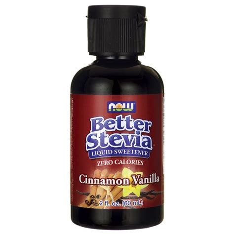 foods  stevia liquid sweetener cinnamon vanilla  fl oz