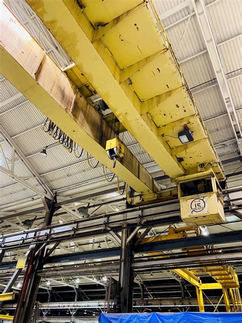 ton   ph overhead bridge crane stock