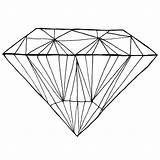 Diamond Drawing Draw Shape Drawings Diamonds Line Easy Pencil Getdrawings 3d Clipartmag sketch template