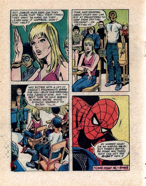 awkward spider man teen pregnancy public service announcement — geektyrant