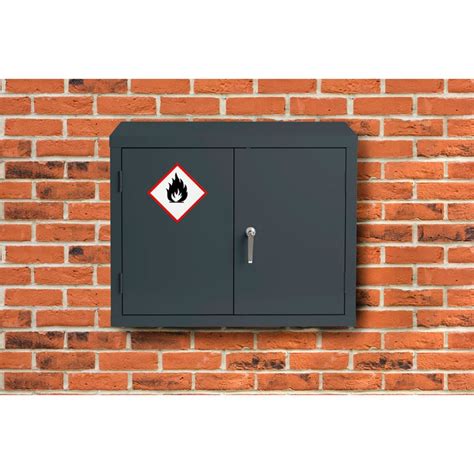 premium grey highly flammable cabinet