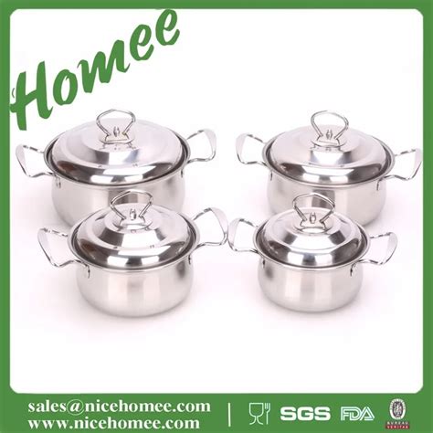 pcs stainless steel indian cooking pots  sale buy indian cooking