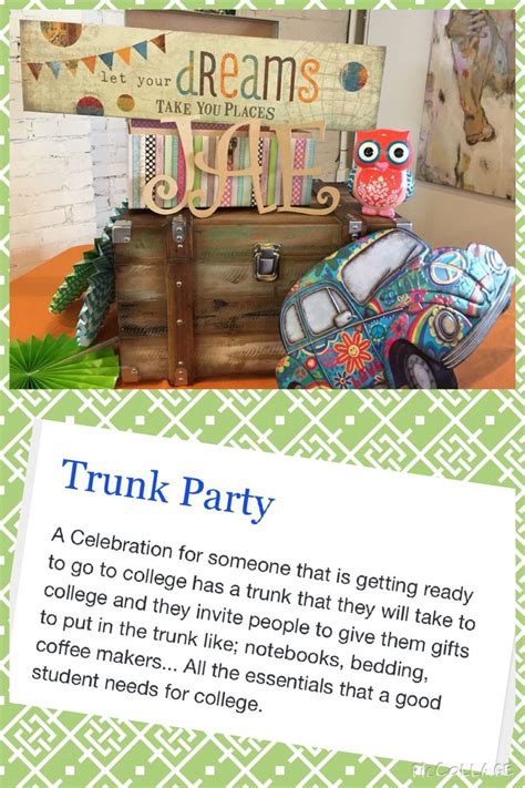college trunk party by tls trunk party wedding specials party