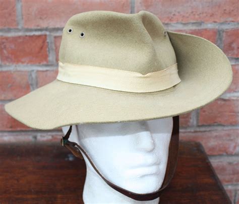 ww british australian slouch hat dated   hats