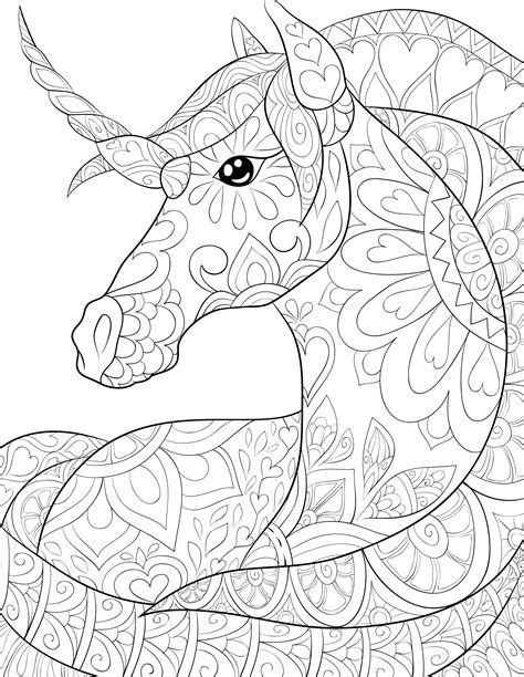 unicorn coloring book unicorn coloring pages horse coloring pages