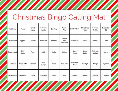 christmas bingo game   holiday party ideas christmas party