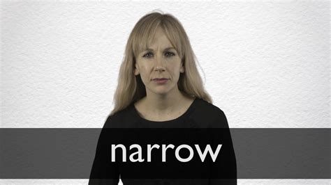 pronounce narrow  british english youtube