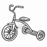 Tricycle Dreirad Trike Skizze Guy Schets Drie Wielen Kindes Bicycle Lizenzfreie Lhfgraphics Grafiken sketch template