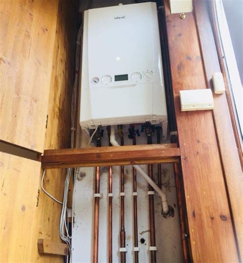 ideal combi boiler installation  gas fire fitz plumbing heating