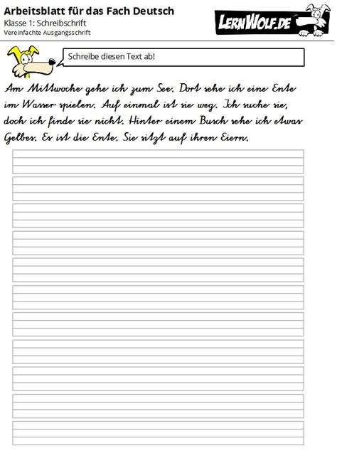 schreibschrift uebungsblaetter zum ausdrucken