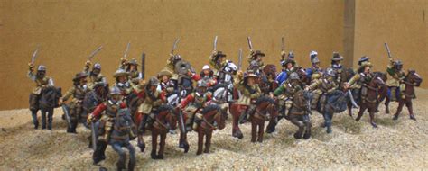 analogue hobbies  kentg mm english civil war commanders cavalry shotte  points