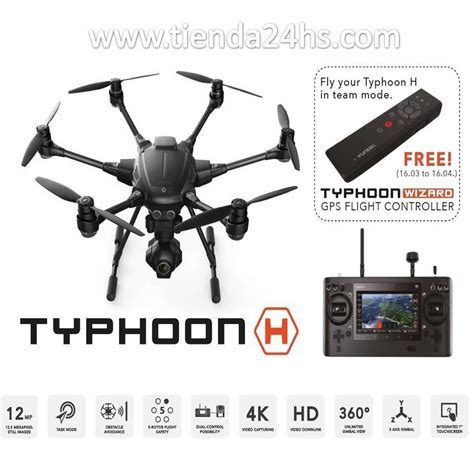typhoon  st cgo   controlador wizard oferta captura de imagen dron grabacion de video