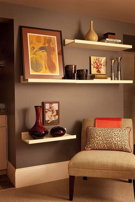 stunning living room shelves design  easy decor organized modern shelf design living