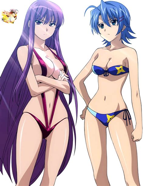 Etou Fujiko And Hattori Junko Render Ecchi Bikini