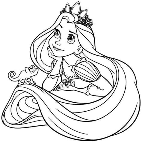 printable rapunzel coloring pages everfreecoloringcom