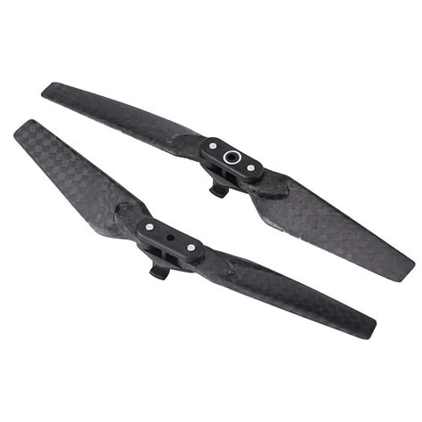 ccdes  pairs foldable carbon fiber propellers blades drone quadcopter accessory  dji spark