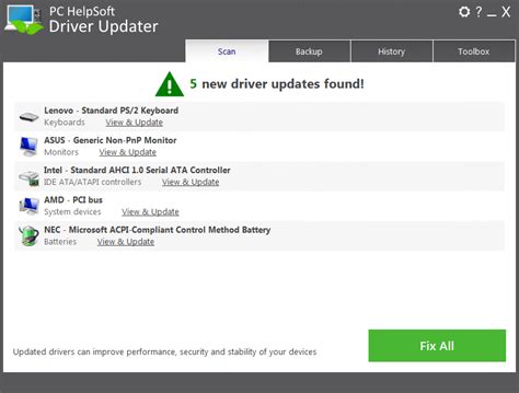 pc helpsoft driver updater licence key list