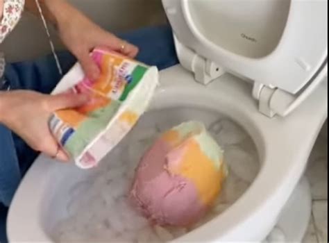 video of woman serving ‘toilet ice cream to guests has appalled the