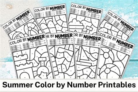 summer color  number summer color  code math everett larsen