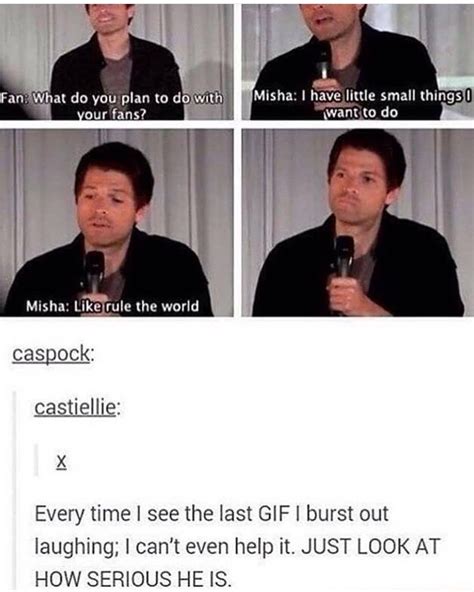 I Love Misha So Much 😂 Funny Supernatural Memes Supernatural Funny