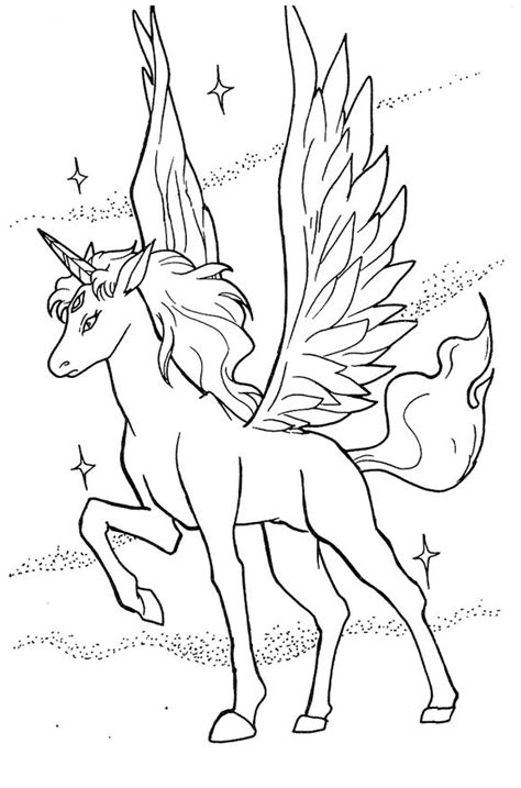 unicorn coloring  wings coloring page unicorn coloring pages