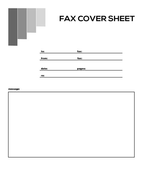 fax cover sheet  fax cover sheet template  word google docs