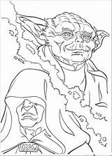 Yoda Starwars sketch template