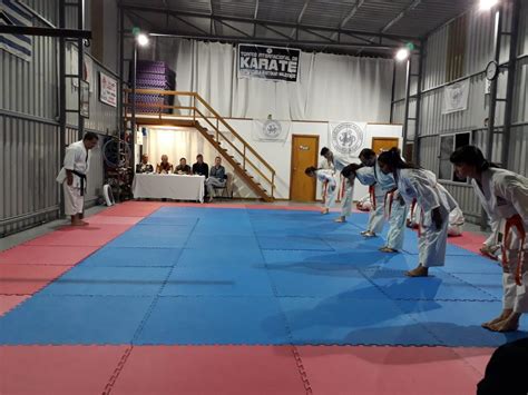visita de sensei hiroyoshi okazaki a nuestro dojo academia de karate