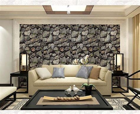 decoracion de paredes  piedra  agregar encanto  tu hogar sectional couch furniture