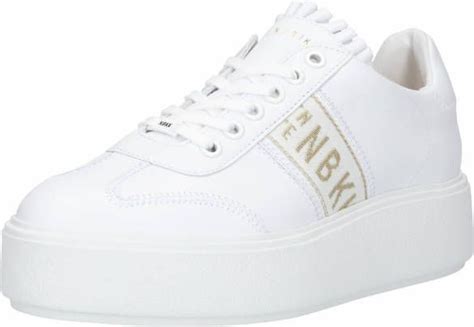 nubikk witte lage sneakers elise gps schoenennl