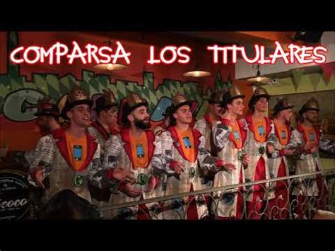 chipiona carnaval  los titulares youtube