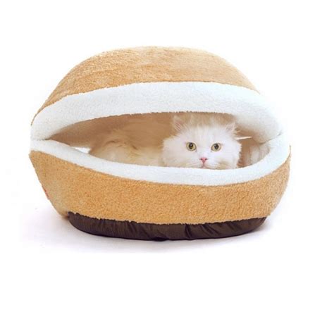 cat burger bed novelty gift ideas