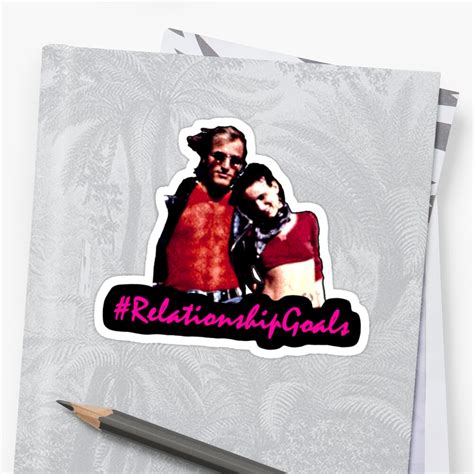mickey and mallory knox relationshipgoals stickers by mta sextape redbubble