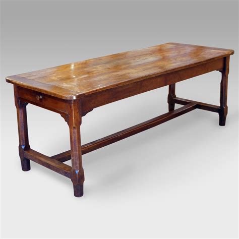 antique cherry wood dining table refectory table rustic dining table