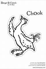 Chook Puppet Puppets sketch template