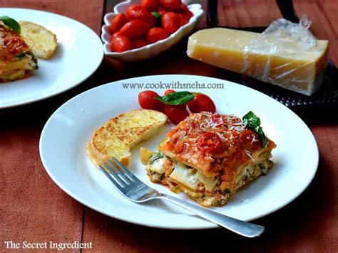 secret ingredient spinach ricotta lasagna